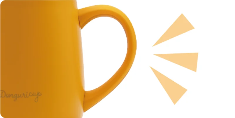 握りやすい形状の持ち手